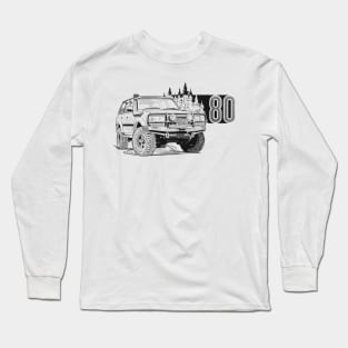 Land cruiser series 80 Long Sleeve T-Shirt